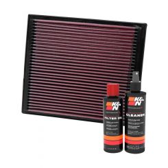 K&N Air Filter 33-2069 + Recharge Kit