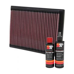 K&N Air Filter 33-2070 + Recharge Kit