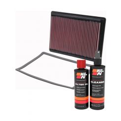 K&N Air Filter 33-2086 + Recharge Kit