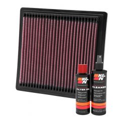 K&N Air Filter 33-2104 + Recharge Kit