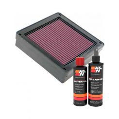 K&N Air Filter 33-2105 + Recharge Kit