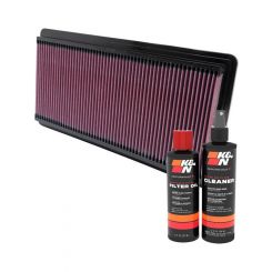K&N Air Filter 33-2111 + Recharge Kit