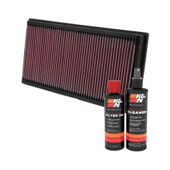 K&N Air Filter 33-2128 + Recharge Kit