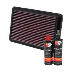 K&N Air Filter 33-2134 + Recharge Kit