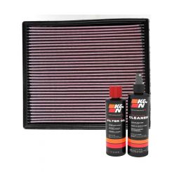 K&N Air Filter 33-2139 + Recharge Kit