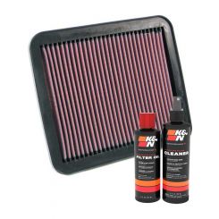 K&N Air Filter 33-2155 + Recharge Kit