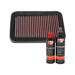 K&N Air Filter 33-2162 + Recharge Kit