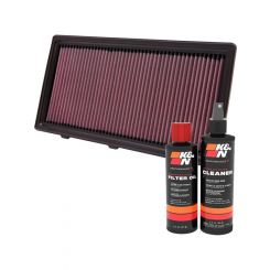 K&N Air Filter 33-2175 + Recharge Kit