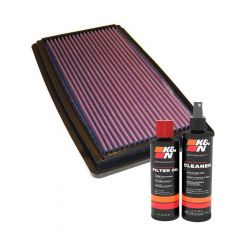 K&N Air Filter 33-2177-1 + Recharge Kit