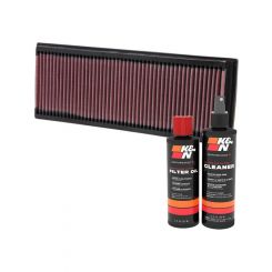 K&N Air Filter 33-2181 + Recharge Kit