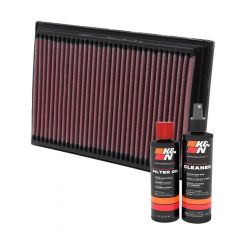 K&N Air Filter 33-2182 + Recharge Kit