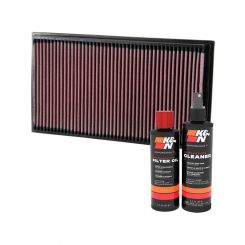 K&N Air Filter 33-2183 + Recharge Kit