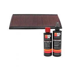 K&N Air Filter 33-2189 + Recharge Kit