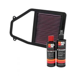 K&N Air Filter 33-2192 + Recharge Kit