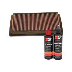 K&N Air Filter 33-2196 + Recharge Kit