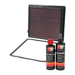 K&N Air Filter 33-2206 + Recharge Kit