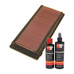 K&N Air Filter 33-2218 + Recharge Kit