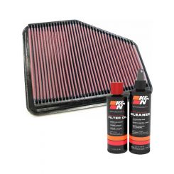 K&N Air Filter 33-2220 + Recharge Kit