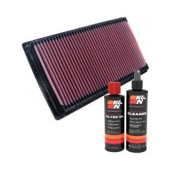 K&N Air Filter 33-2228 + Recharge Kit