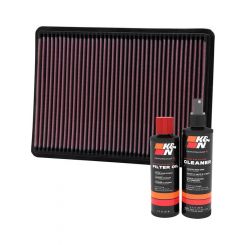 K&N Air Filter 33-2233 + Recharge Kit