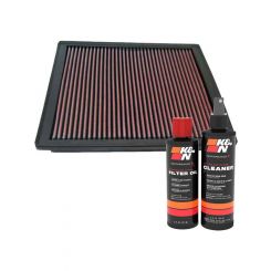 K&N Air Filter 33-2246 + Recharge Kit