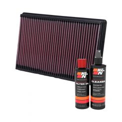 K&N Air Filter 33-2247 + Recharge Kit