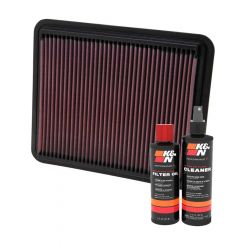 K&N Air Filter 33-2249 + Recharge Kit