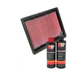 K&N Air Filter 33-2250 + Recharge Kit