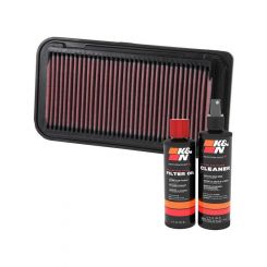 K&N Air Filter 33-2252 + Recharge Kit