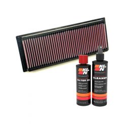 K&N Air Filter 33-2256 + Recharge Kit