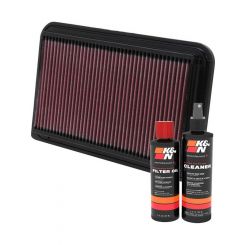 K&N Air Filter 33-2260 + Recharge Kit