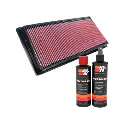 K&N Air Filter 33-2264 + Recharge Kit