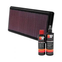 K&N Air Filter 33-2266 + Recharge Kit