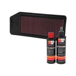 K&N Air Filter 33-2276 + Recharge Kit