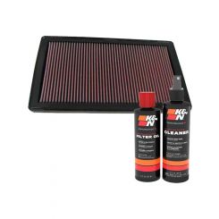 K&N Air Filter 33-2284 + Recharge Kit