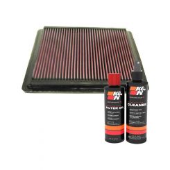 K&N Air Filter 33-2289 + Recharge Kit