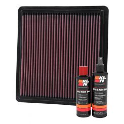 K&N Air Filter 33-2298 + Recharge Kit