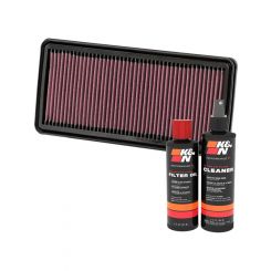 K&N Air Filter 33-2299 + Recharge Kit