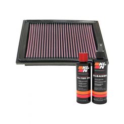 K&N Air Filter 33-2305 + Recharge Kit
