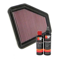K&N Air Filter 33-2326 + Recharge Kit