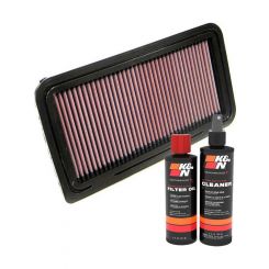 K&N Air Filter 33-2335 + Recharge Kit