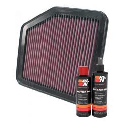 K&N Air Filter 33-2345 + Recharge Kit