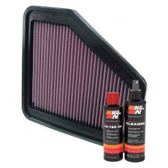 K&N Air Filter 33-2355 + Recharge Kit