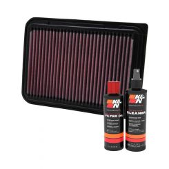 K&N Air Filter 33-2360 + Recharge Kit