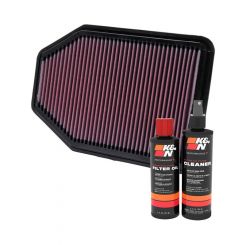 K&N Air Filter 33-2364 + Recharge Kit