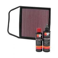 K&N Air Filter 33-2367 + Recharge Kit