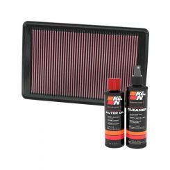 K&N Air Filter 33-2369 + Recharge Kit
