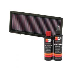 K&N Air Filter 33-2374 + Recharge Kit