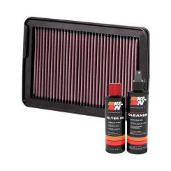 K&N Air Filter 33-2378 + Recharge Kit