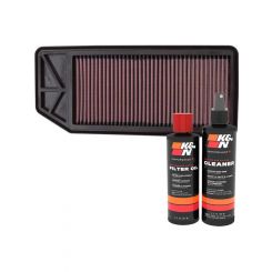 K&N Air Filter 33-2379 + Recharge Kit
